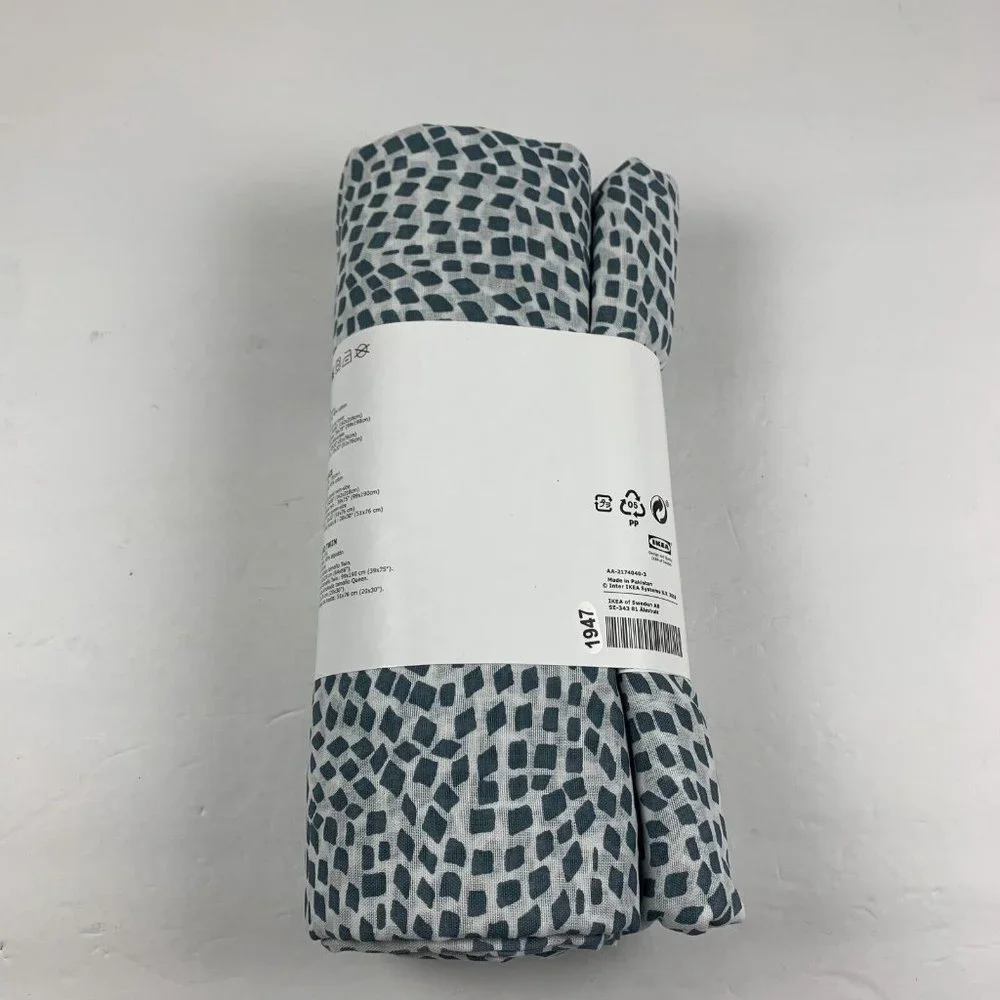 Ikea Tradkrassula 603.928.25 Duvet Cover 1 Pillowcase Twin Polyester/Cotton 6131